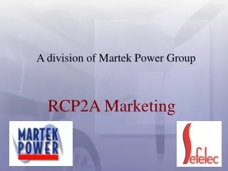 A division of Martek Power Group