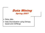 Data Mining Spring 2007 - slide 1