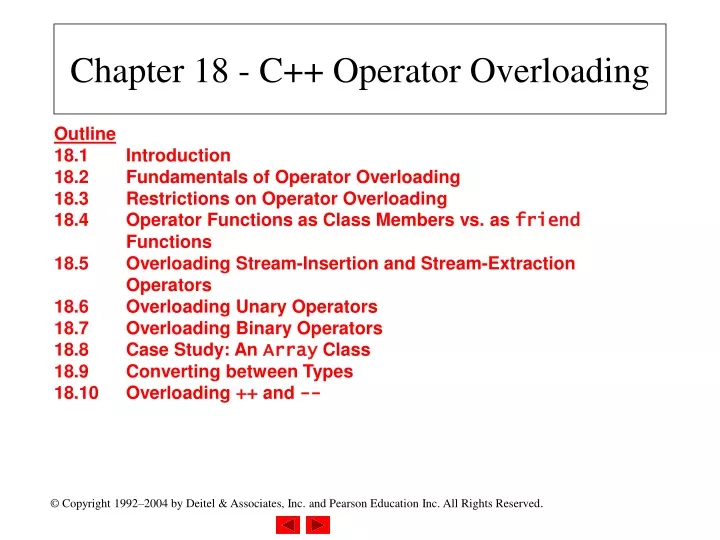 C++ - Operator Overloading - DEV Community