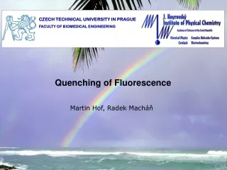 Quenching  of Fluorescence