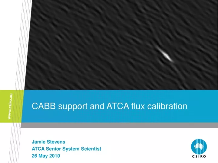 cabb support and atca flux calibration