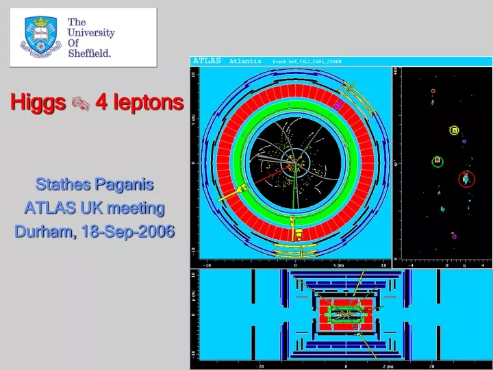 higgs 4 leptons