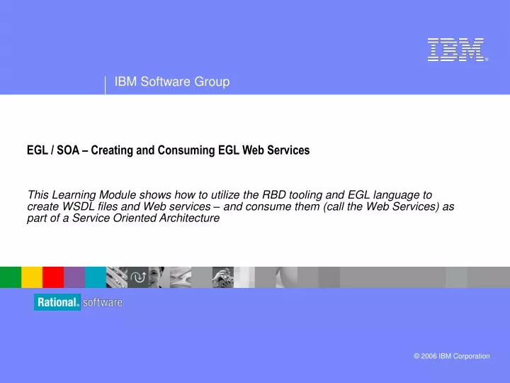 egl soa creating and consuming egl web services