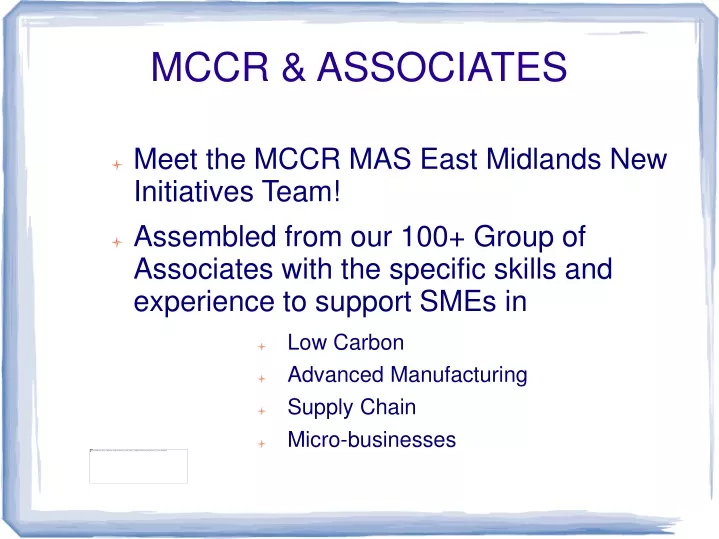 mccr associates