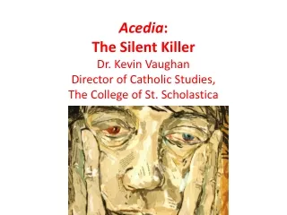 Seven Deadly Sins What is Acedia? What Do We Do About It?