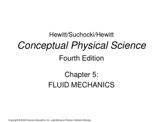Hewitt/Suchocki/Hewitt Conceptual Physical Science  Fourth Edition