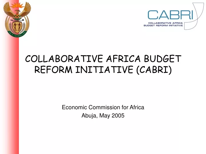 collaborative africa budget reform initiative cabri
