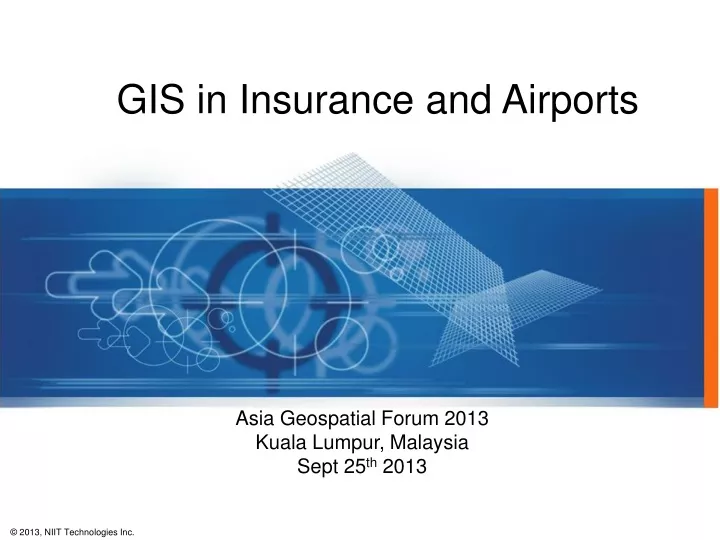 gis in insurance and airports