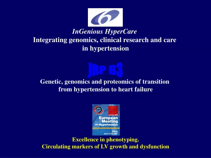 ingenious hypercare integrating genomics clinical