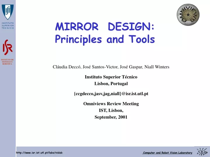 mirror design principles and tools