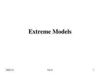 Extreme Models