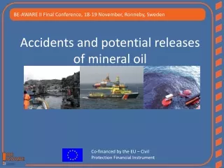 Accidents and potential releases of mineral oil  the Bonn Agreement Area