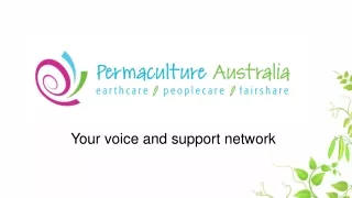 Your voice and support network