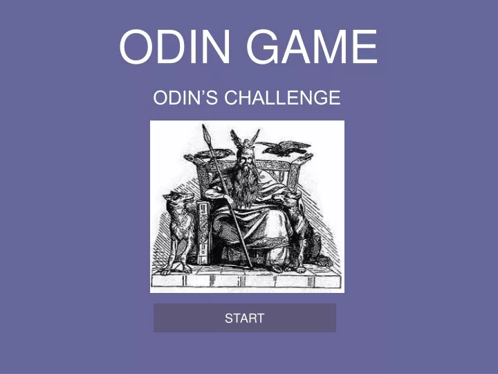 odin game