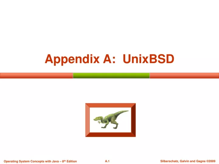 appendix a unixbsd