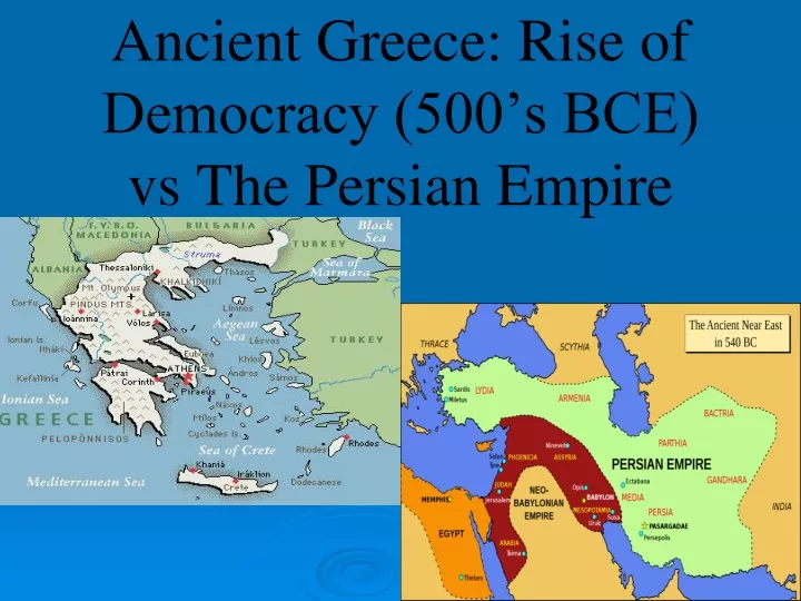 ancient greece rise of democracy 500 s bce vs the persian empire
