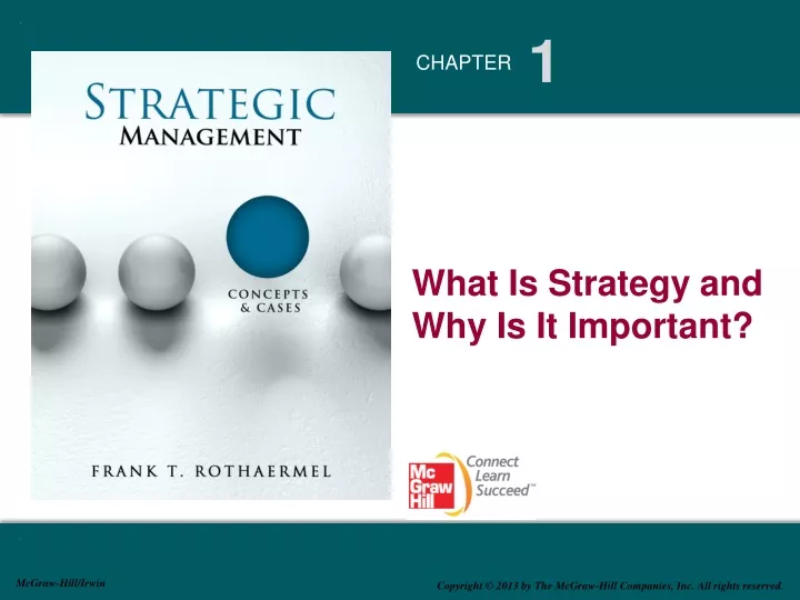 what is strategy and why is it important