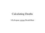 Calculating Deaths - slide 1