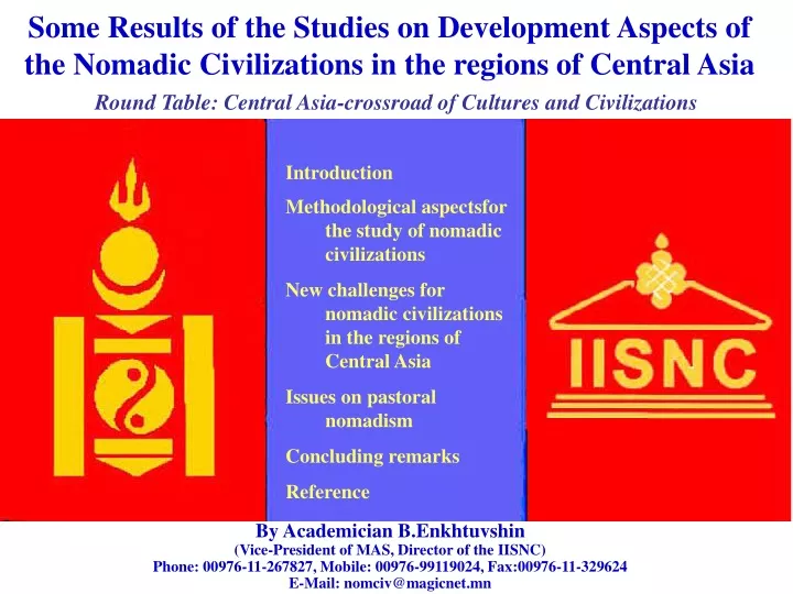 some results of the studies on development