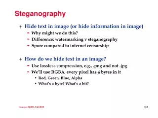 steganography