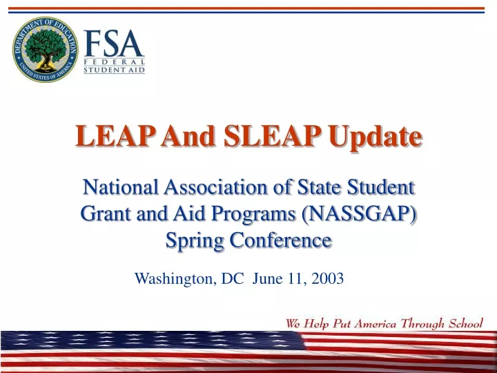 leap and sleap update