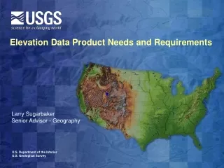 U.S. Department of the Interior U.S. Geological Survey