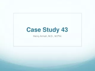 Case Study 43