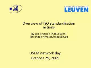 USEM network day October 29, 2009