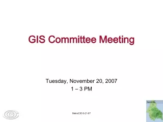 GIS Committee Meeting