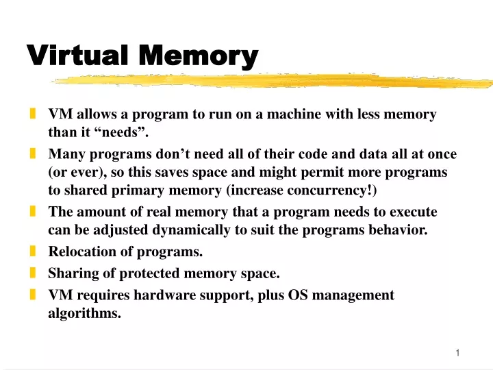 virtual memory