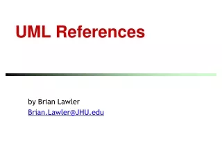 UML References
