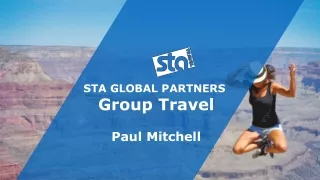 STA GLOBAL PARTNERS  Group Travel Paul Mitchell