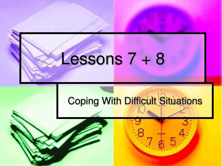 lessons 7 8