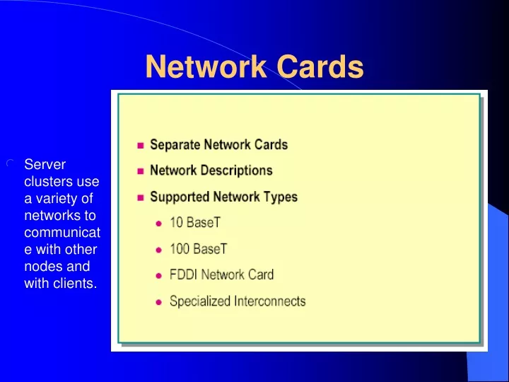 network cards