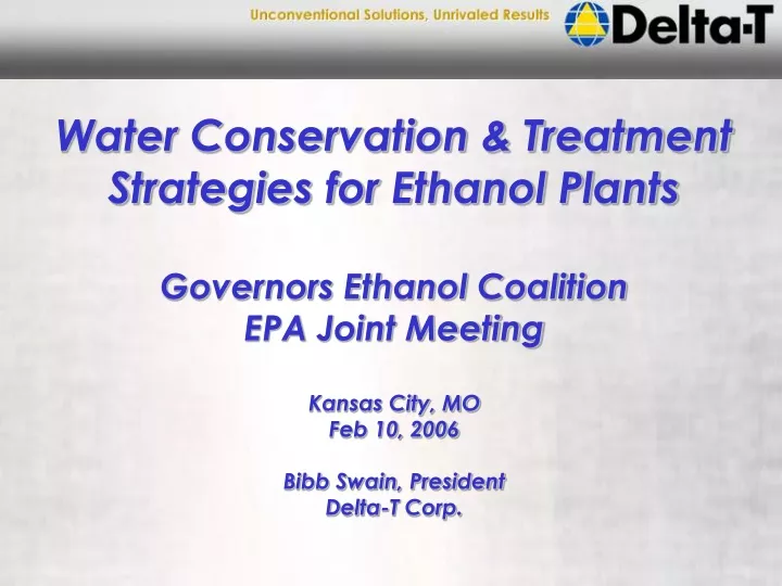 water conservation treatment strategies