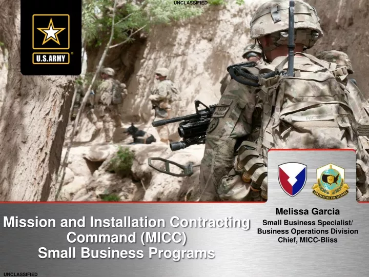 mission and installation contracting command micc small business programs