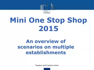 Mini One Stop Shop 2015