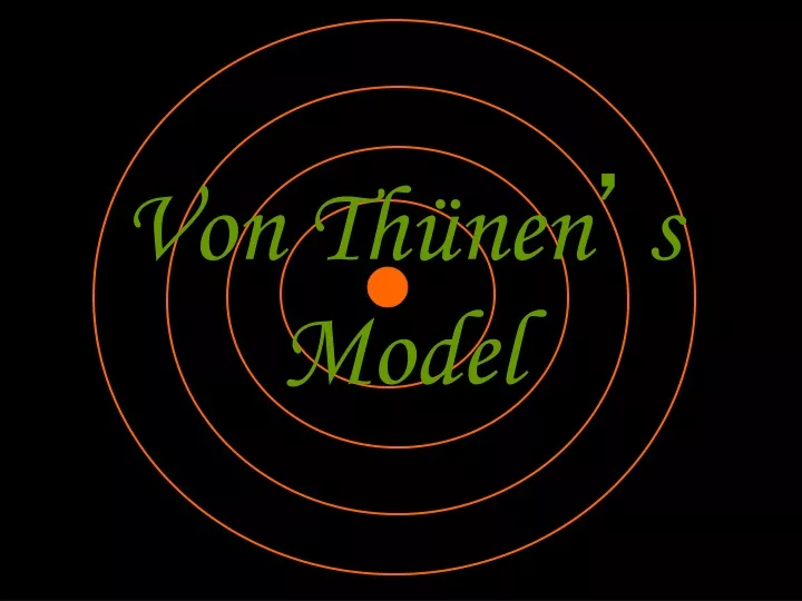 von th nen s model