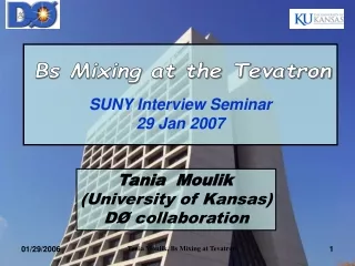 SUNY Interview Seminar  29 Jan 2007