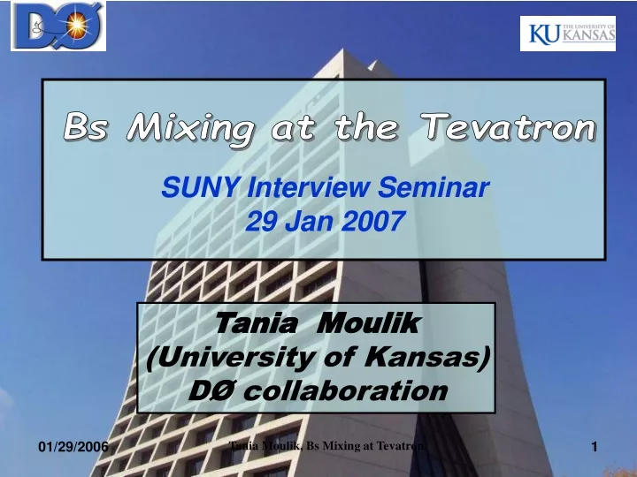 suny interview seminar 29 jan 2007