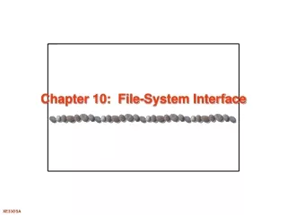 chapter 10 file system interface