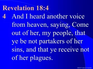 Revelation 18:4