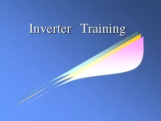 Inverter Training