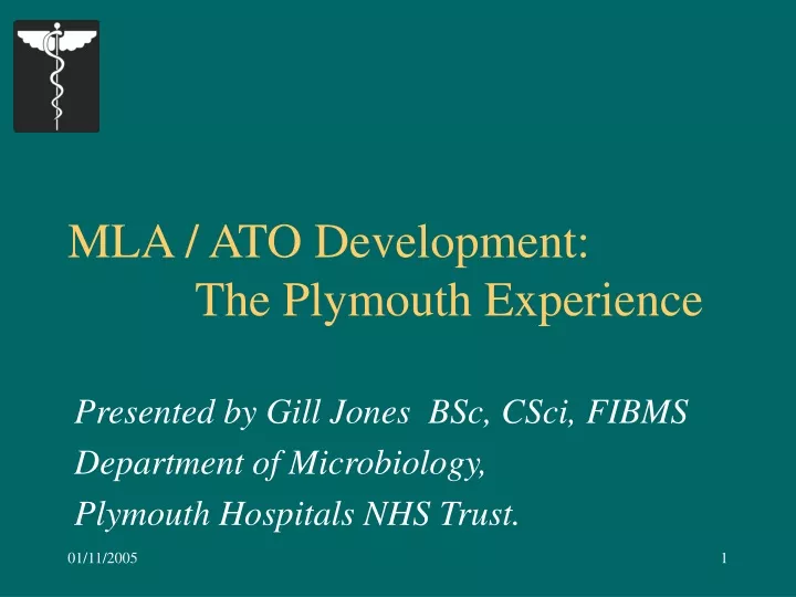 mla ato development the plymouth experience
