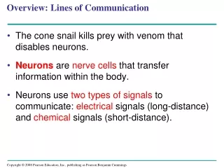 Overview: Lines of Communication