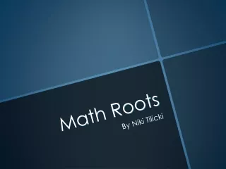 math roots