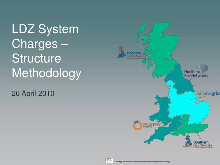 ldz system charges structure methodology 26 april 2010