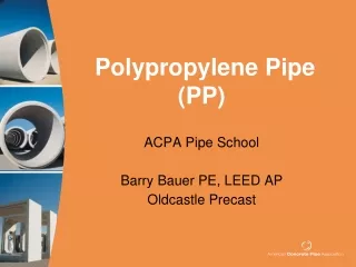 Polypropylene Pipe (PP)