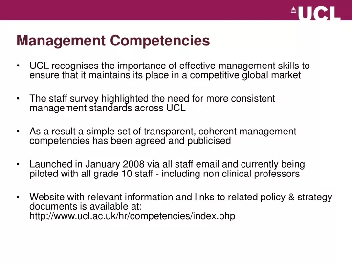 management competencies