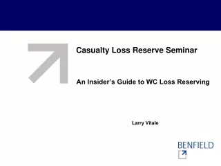 Casualty Loss Reserve Seminar